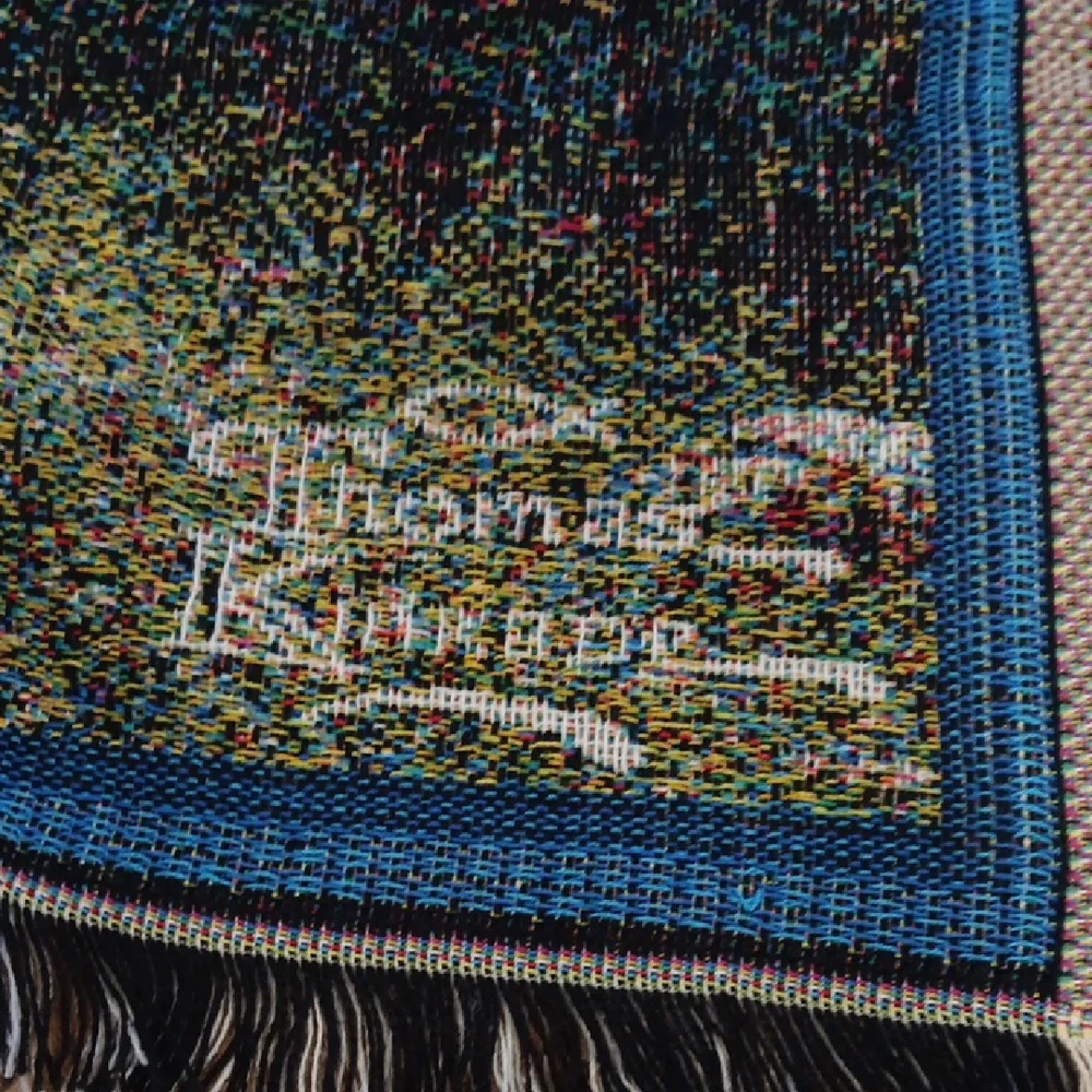 Scenic Tapestry Wall Hanging, Thomas Kincaid Throw Blanket, Brand New